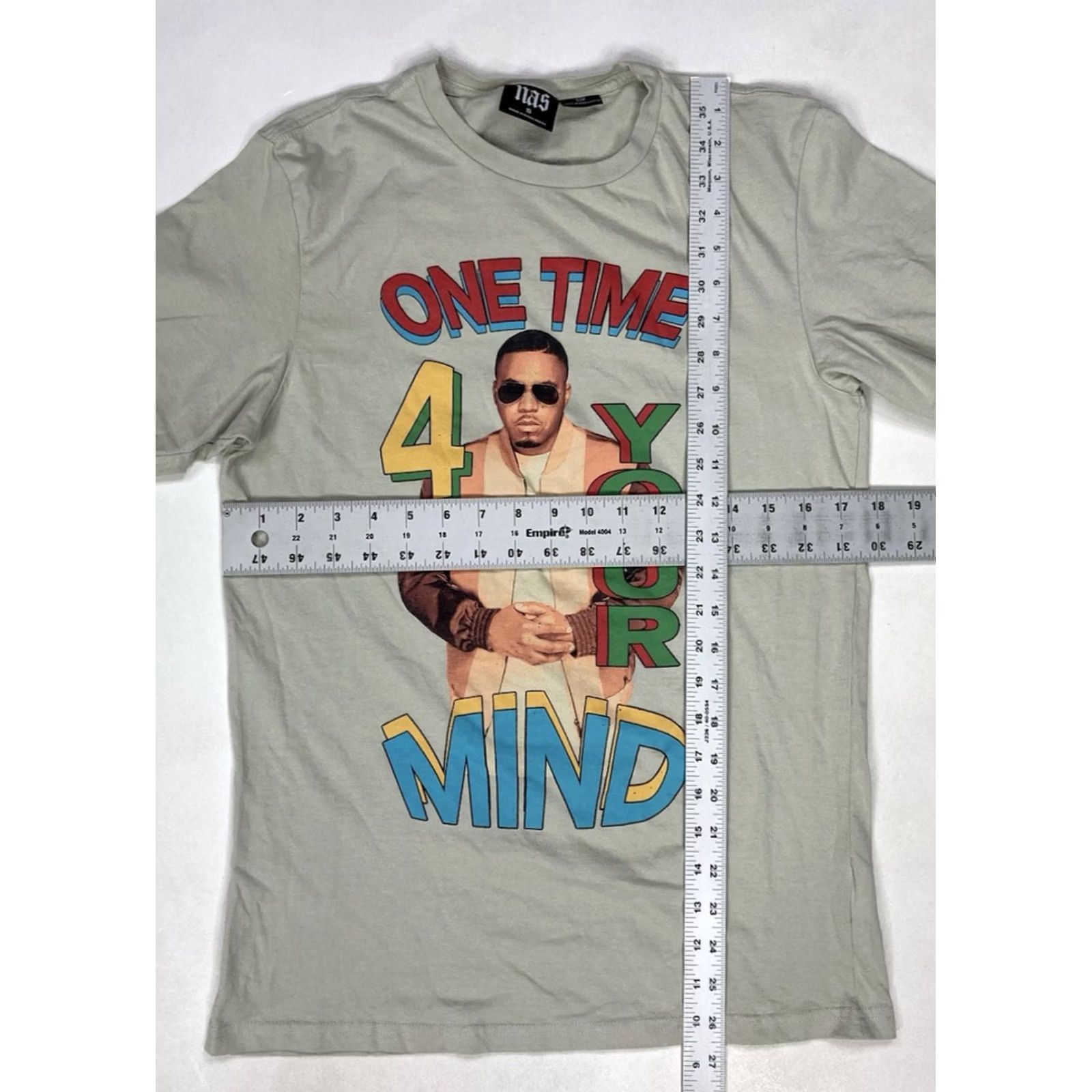NASA VINTAGE Nas Nasty Nas Retro Graphic T-shirt Men Small Short Sleeve Rap Music Size US S / EU 44-46 / 1 - 7 Thumbnail