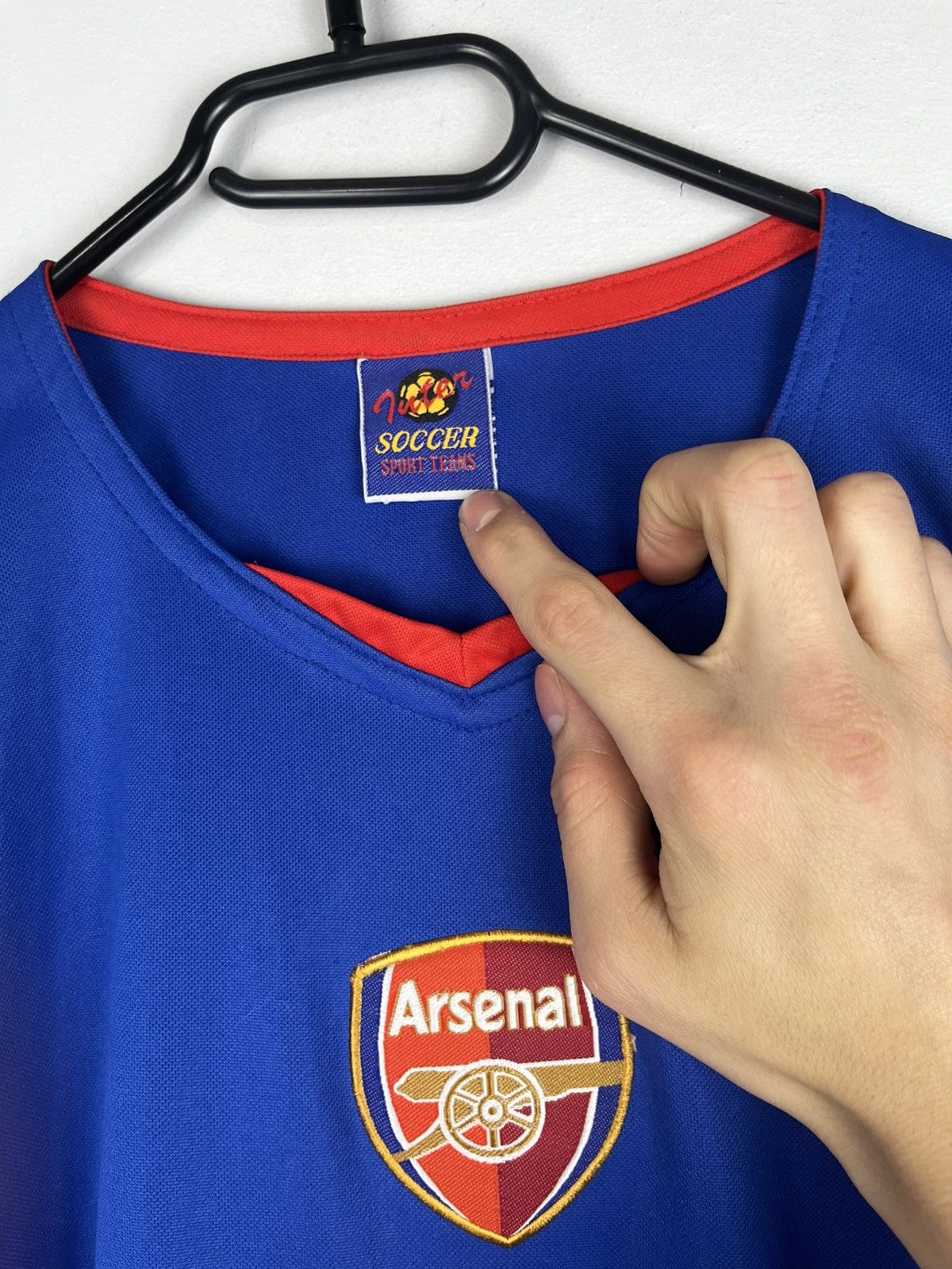 Vintage Blokecore arsenal O2 soccer Jersey Size US XL / EU 56 / 4 - 4 Thumbnail