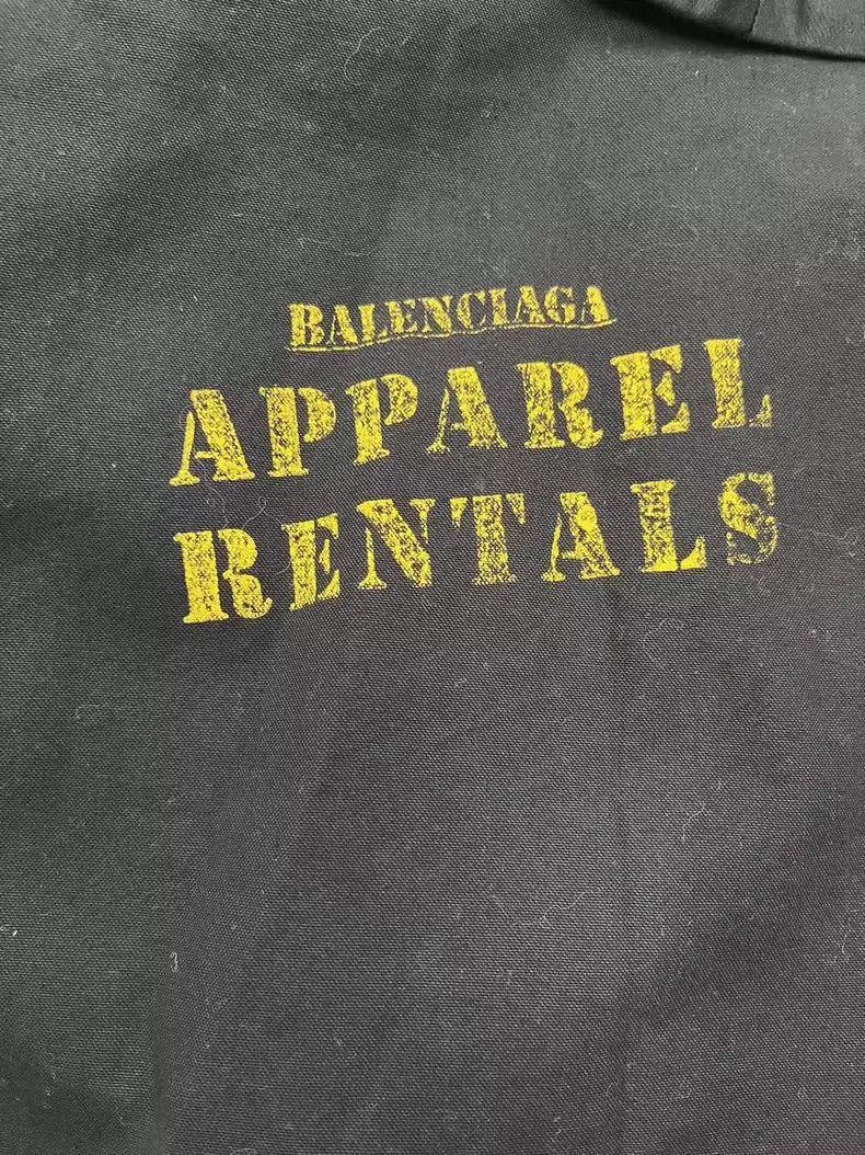 Balenciaga Balenciaga Solid One-Button Casual Long-Sleeve Blazer Size US L / EU 52-54 / 3 - 3 Thumbnail