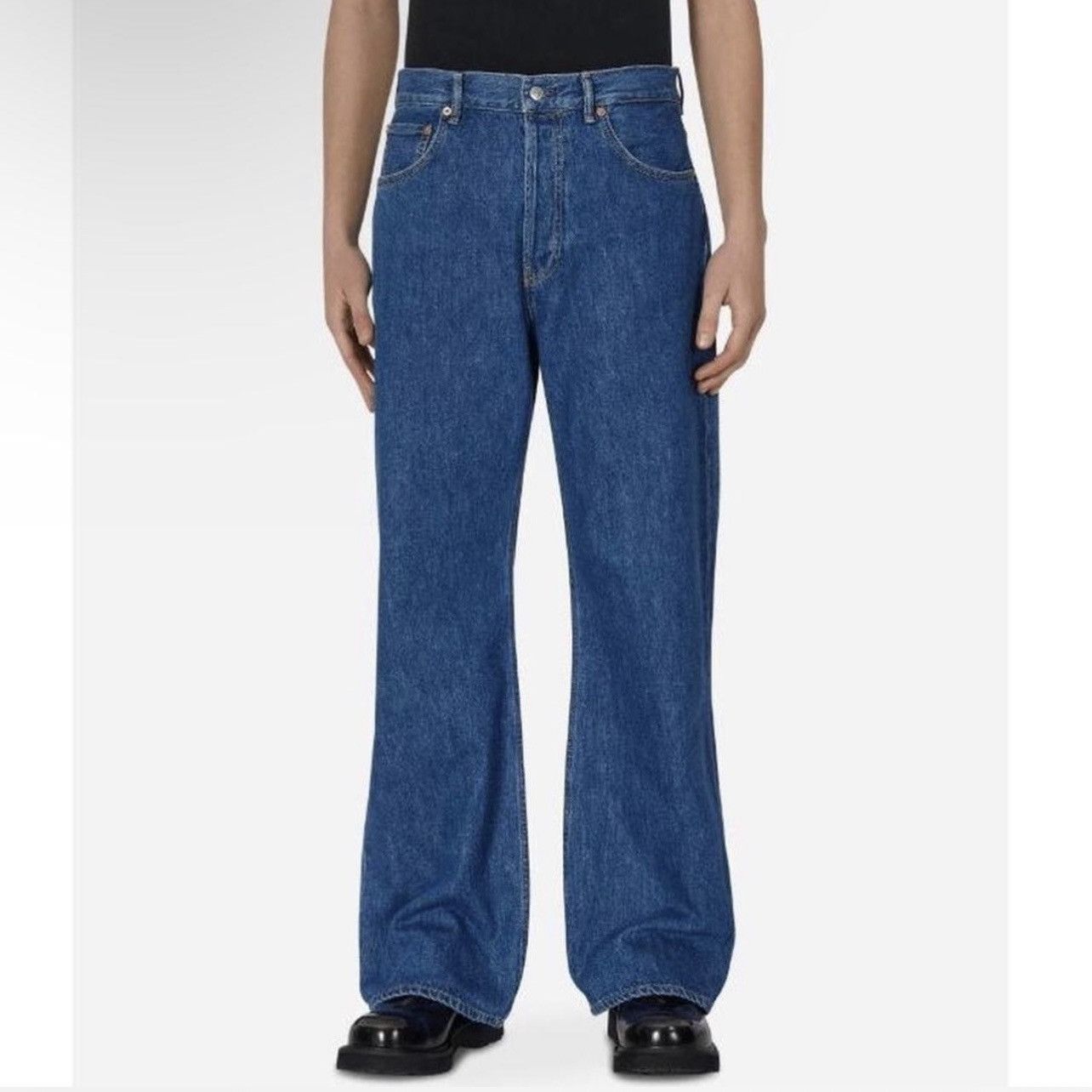 Acne Studios Acne Studios 2021 F Dark Blue Trash buggy jeans pants