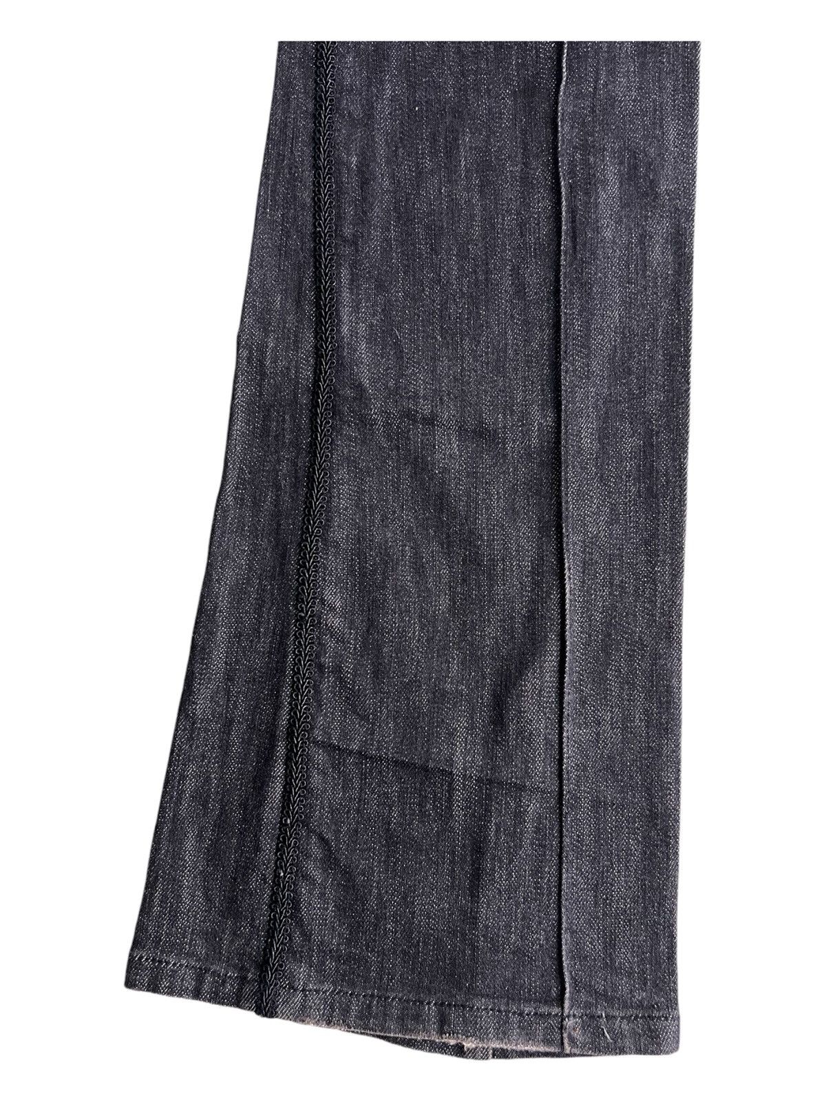 BUFFALO BOBS Y2K Super Flare Buffalo Bobs Low Rise Lace Edge Jeans Denim Size US 32 / EU 48 - 5 Thumbnail