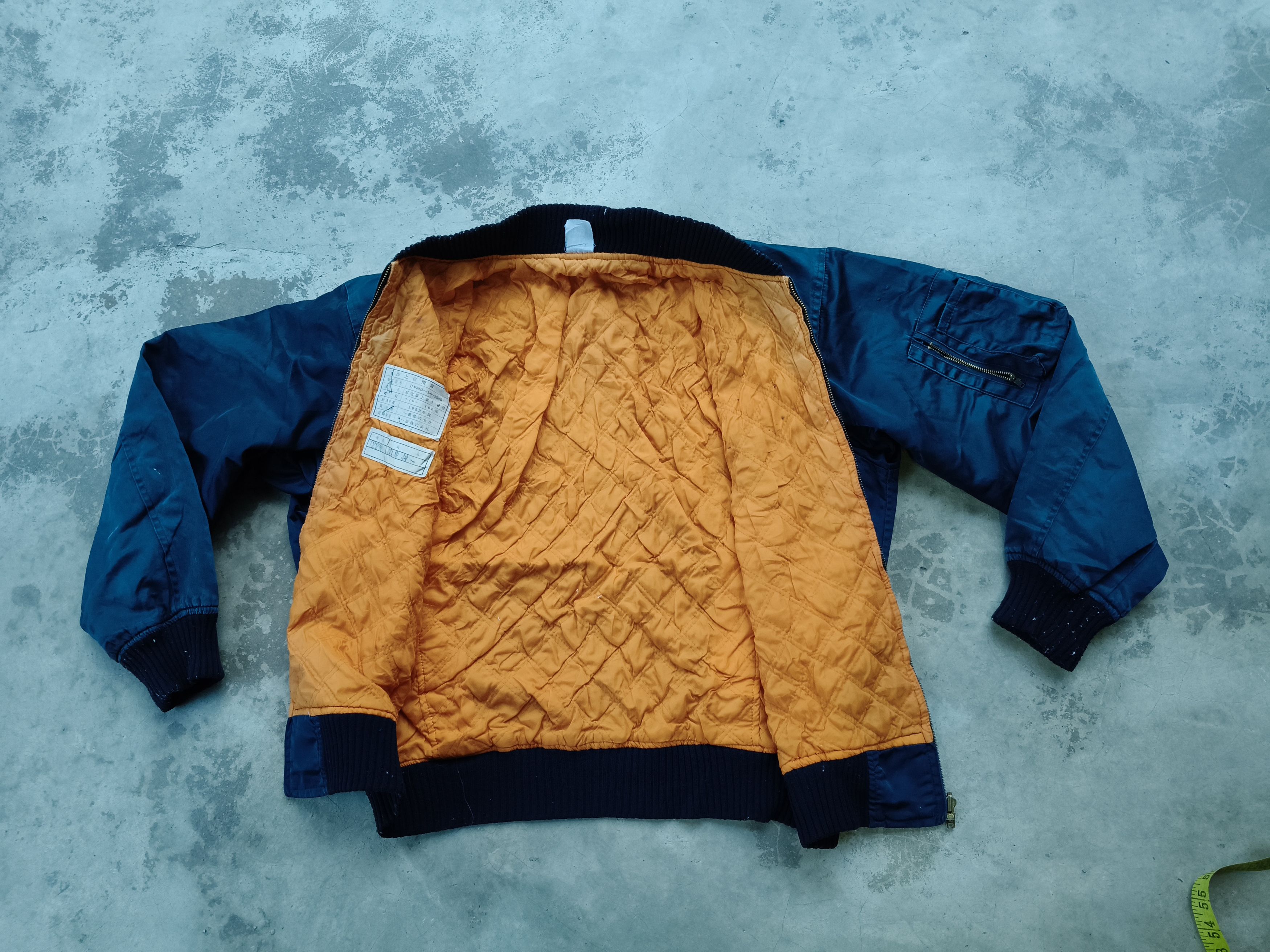 Japanese Brand Vintage Aviation Winter bomber jacket Size US L / EU 52-54 / 3 - 7 Thumbnail