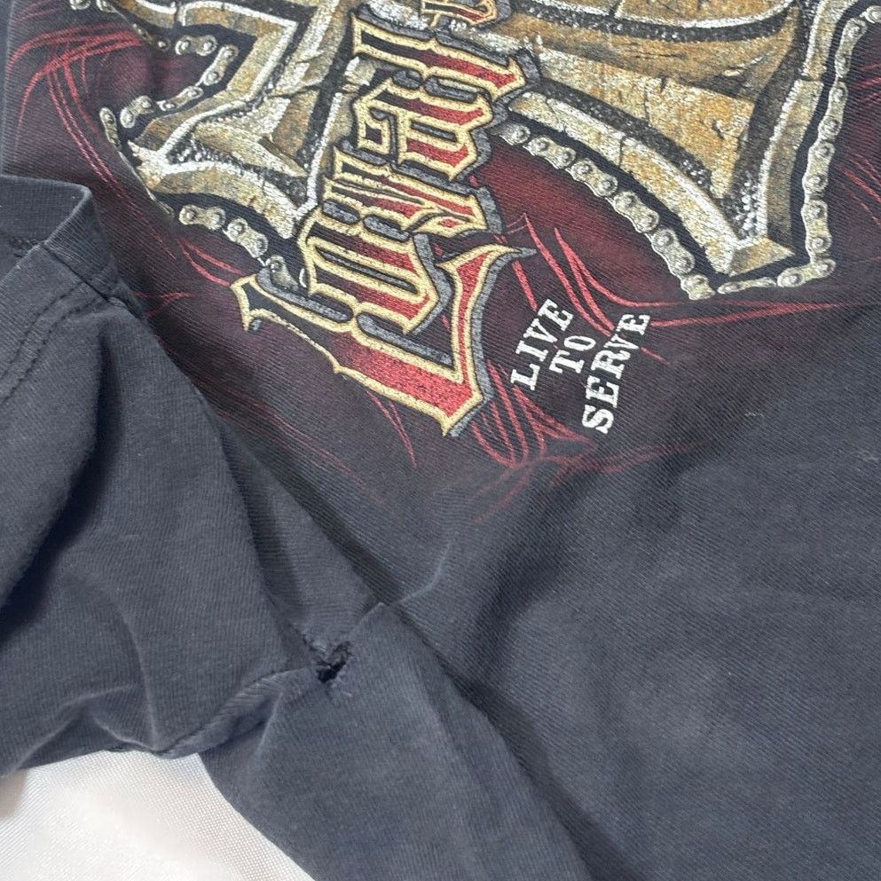 Vintage Vintage Kerusso Loyal to One Graphic Tee Black L Read Desc. Size US XL / EU 56 / 4 - 6 Thumbnail