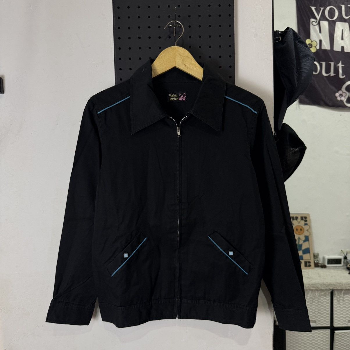 Japanese Brand Good rockin sweet zip jacket black not needles Size M / US 6-8 / IT 42-44 - 1 Thumbnail