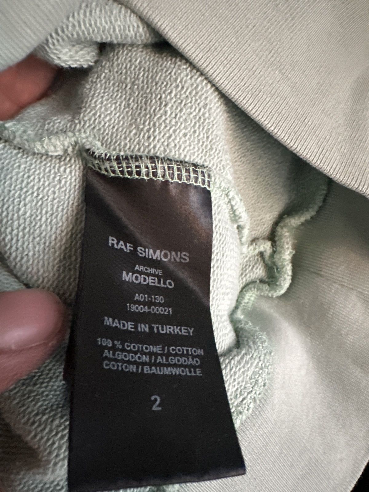 Raf Simons Raf Simons Archive Redux Nebraska Sweatshirt Size US XL / EU 56 / 4 - 5 Thumbnail
