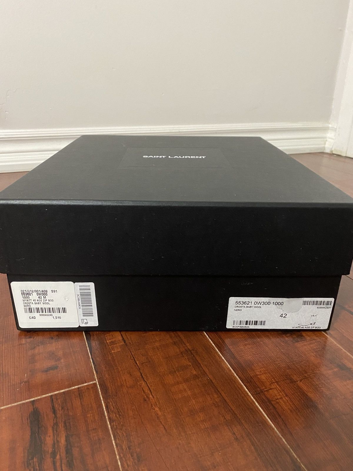 Saint Laurent Paris Saint Laurent Wyatt Zipped Boots in Black Suede Size US 9 / EU 42 - 7 Thumbnail