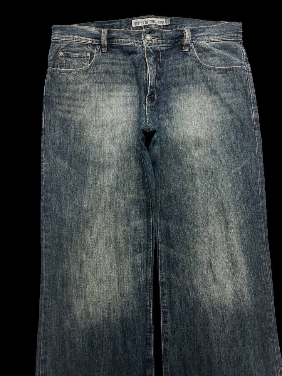 Japanese Brand × Vintage FLARED 90s Style Benton Original Boot Mudwash Sick Jeans Size US 36 / EU 52 - 3 Thumbnail