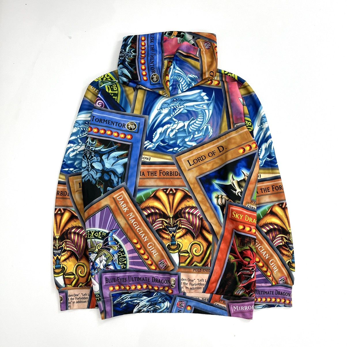 Anime Mr. Bao Long & Miss. Go Anime Yogioh Card Multicolor Hoodie Size US XXL / EU 58 / 5 - 15 Thumbnail