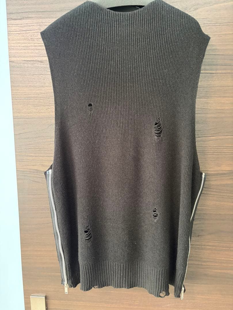Undercover Undercover 2025 SS Side Zip Knit Vest Size US M / EU 48-50 / 2 - 14 Thumbnail