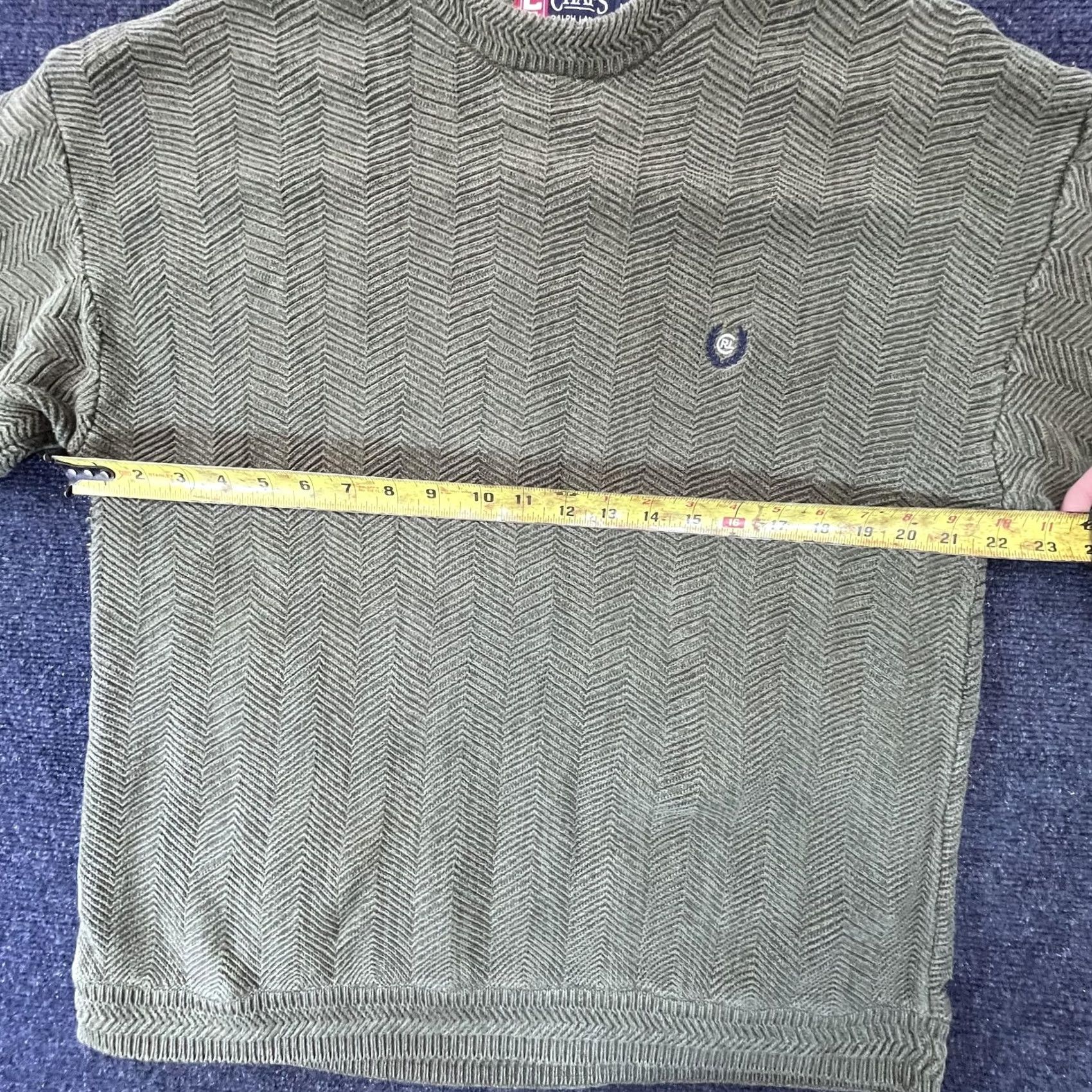Chaps Chaps Ralph Lauren Sweater Mens Medium Chevron Knit Pullover Crewneck Casual Size US M / EU 48-50 / 2 - 4 Thumbnail