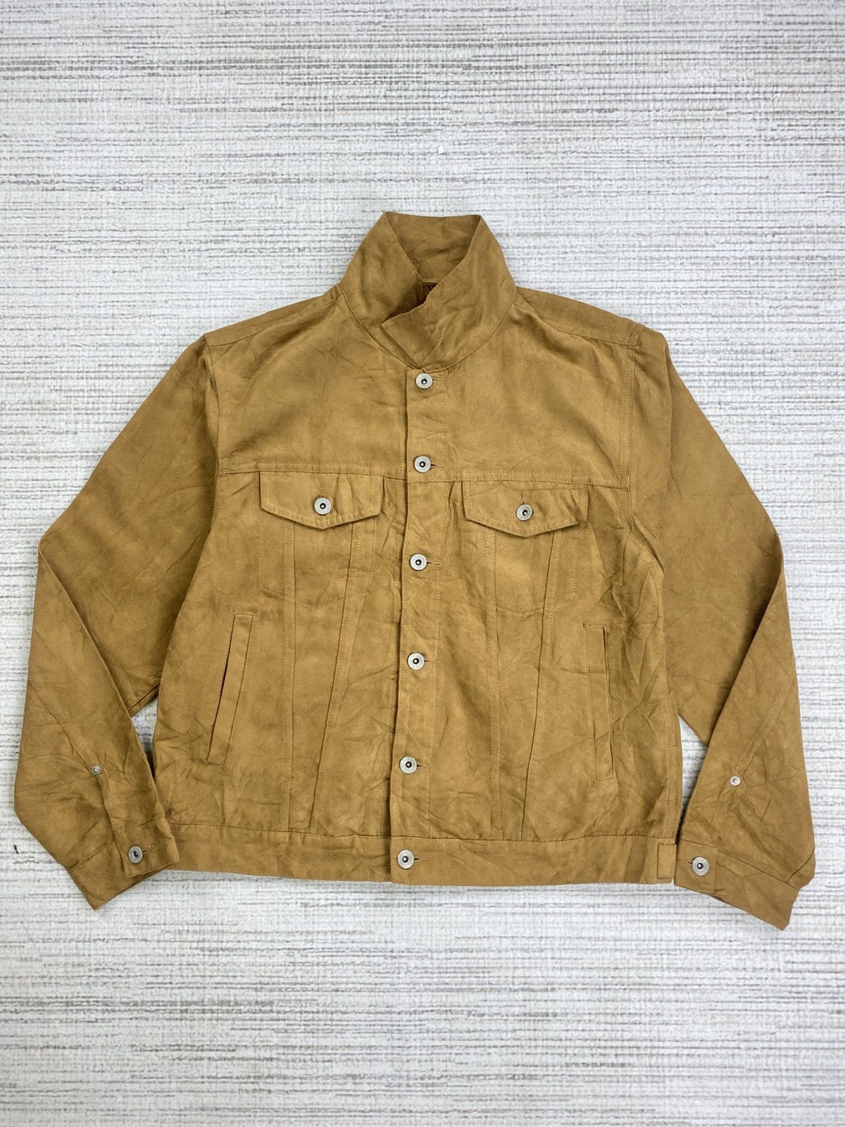 Vintage GU Japan Corduroy Trucker Jacket