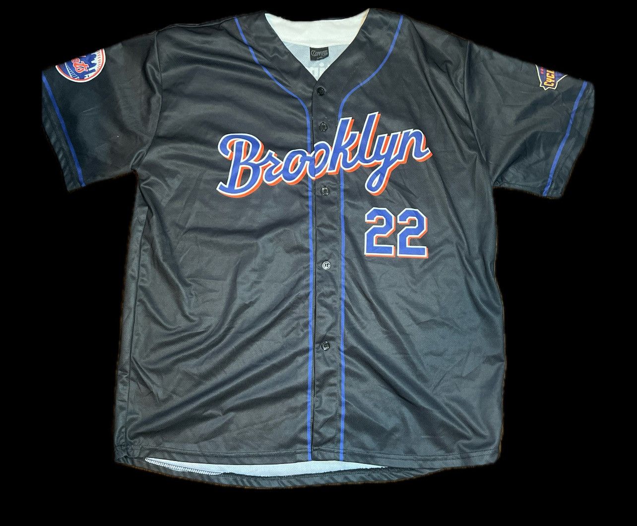 Vintage Brooklyn Meta jersey Size US XL / EU 56 / 4 - 1 Preview