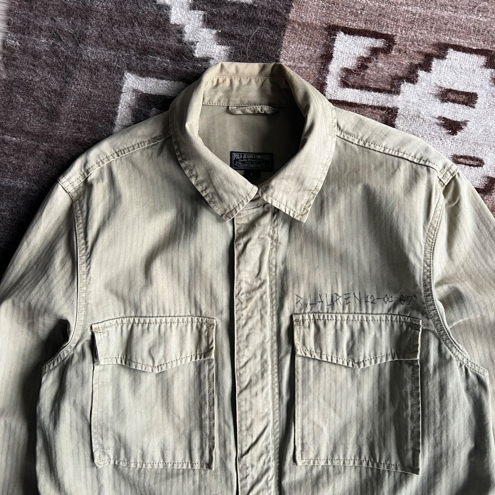 Polo Ralph Lauren Polo Jeans Ralph Lauren RL 67 Military US Army Jacket 9893AC Size US L / EU 52-54 / 3 - 4 Thumbnail