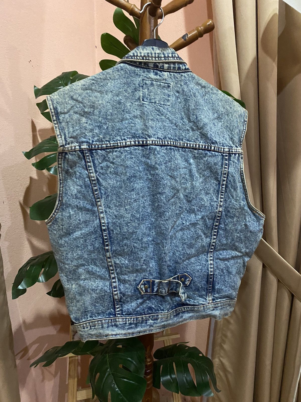 Other VINTAGE 80S CLASSIC WESTERN STONEWASHED DENIM JACKET Size US L / EU 52-54 / 3 - 10 Thumbnail