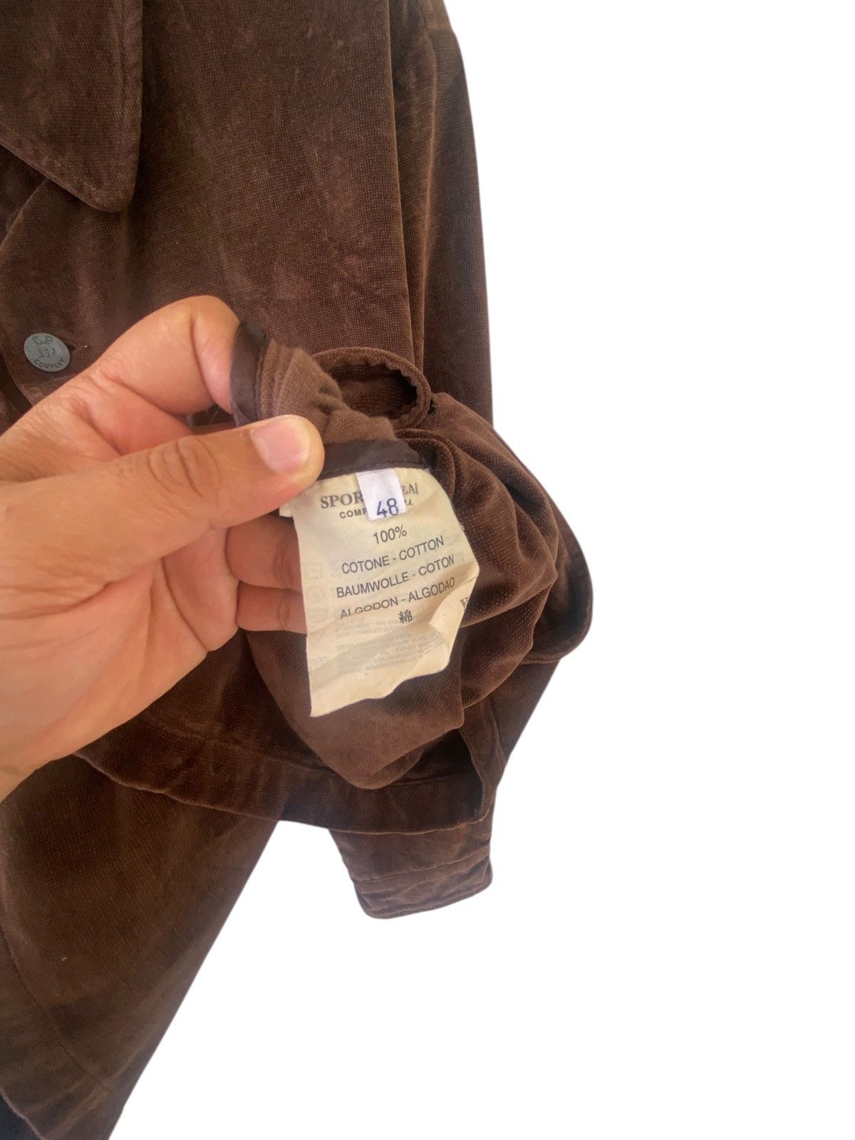 C.P. Company Vintage Cp Company 1997 Autumn Winter Velvet Jacket Size US L / EU 52-54 / 3 - 6 Thumbnail