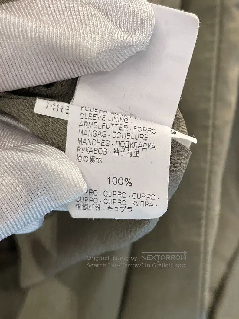 Brunello Cucinelli Brunello Cucinelli Light Military Green Polyester Trench C Size US S / EU 44-46 / 1 - 9 Thumbnail