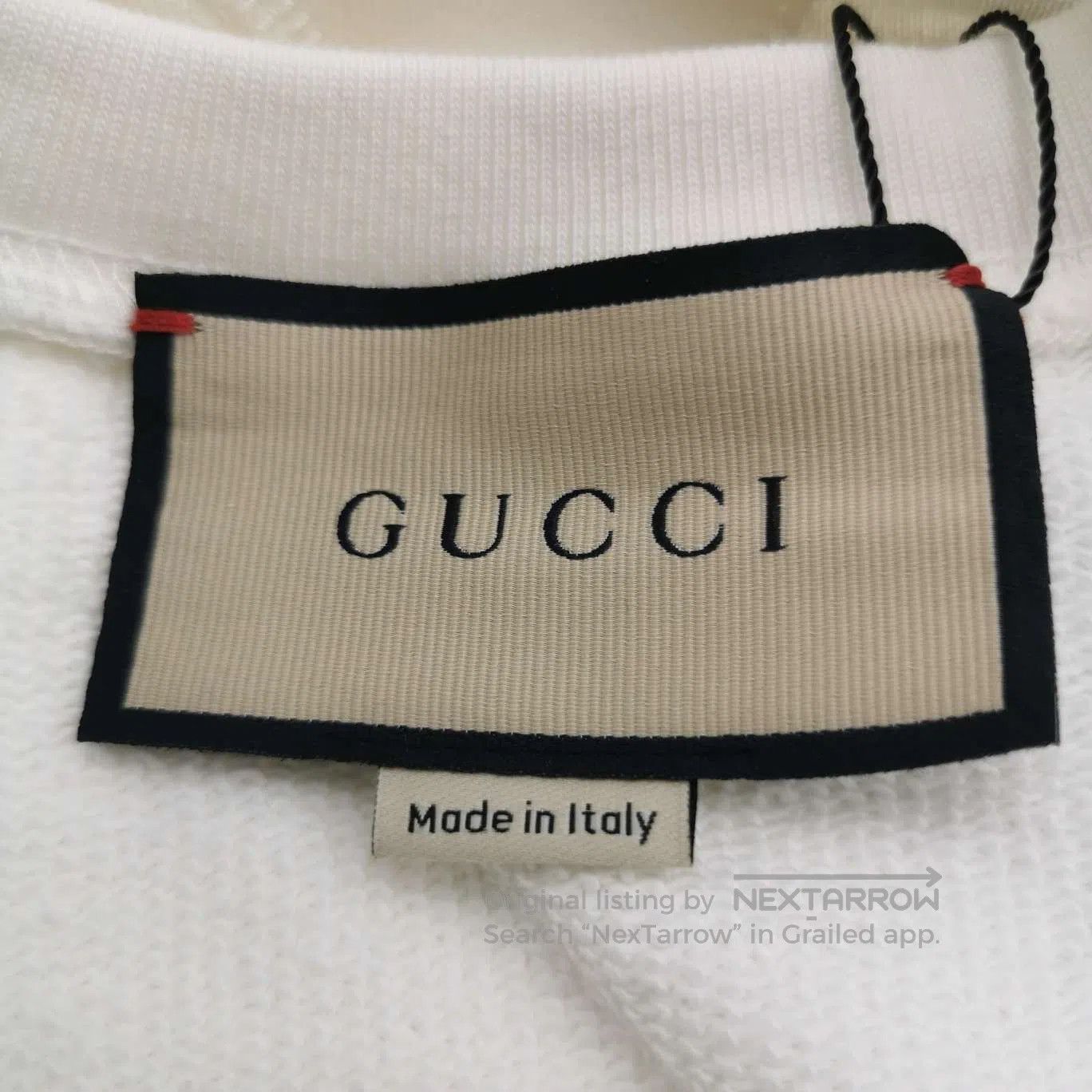 Gucci Gucci XS Cotton Logo Crew Neck T. Size XS / US 0-2 / IT 36-38 - 3 Thumbnail