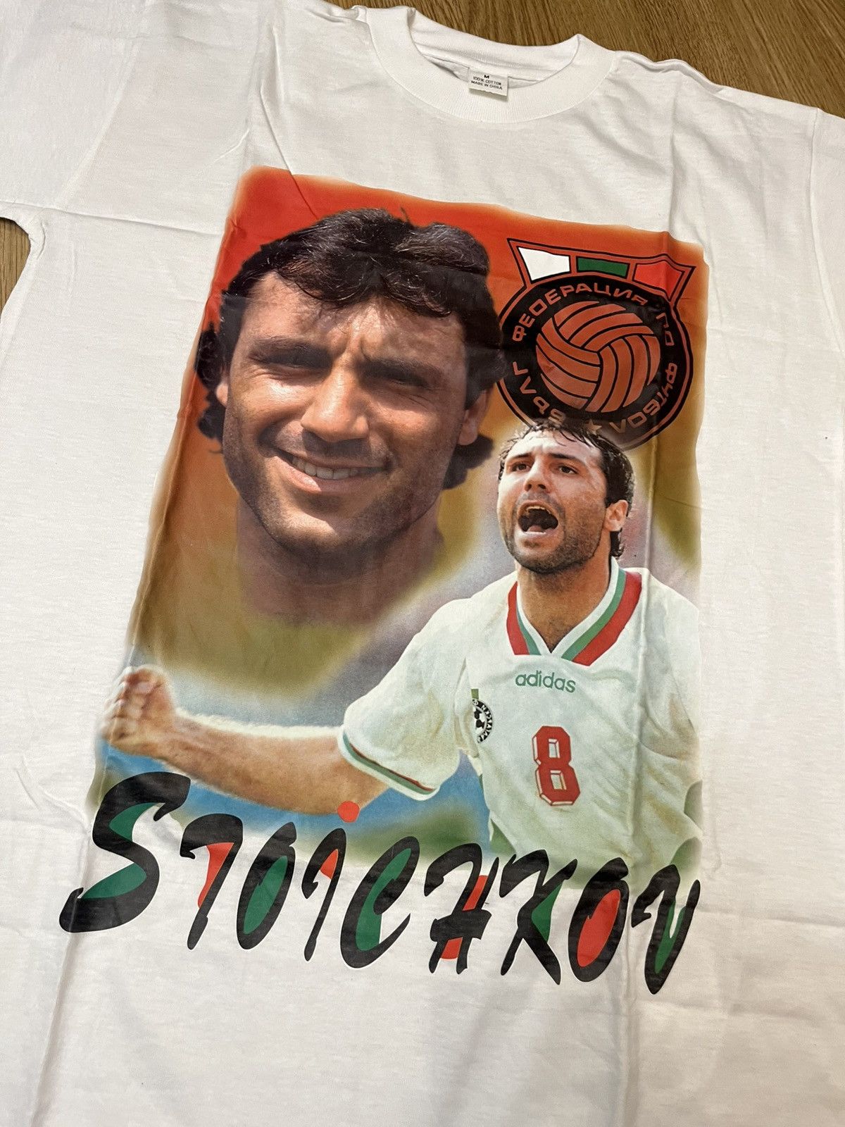 Vintage Vintage Stoichkov 90s Deadstock Bulgaria Football Shirt New Size US M / EU 48-50 / 2 - 2 Thumbnail