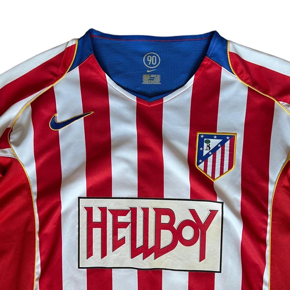 Nike Atletico Madrid 04-05 Hellboy Shirt Match-Worn Size US XL / EU 56 / 4 - 4 Thumbnail