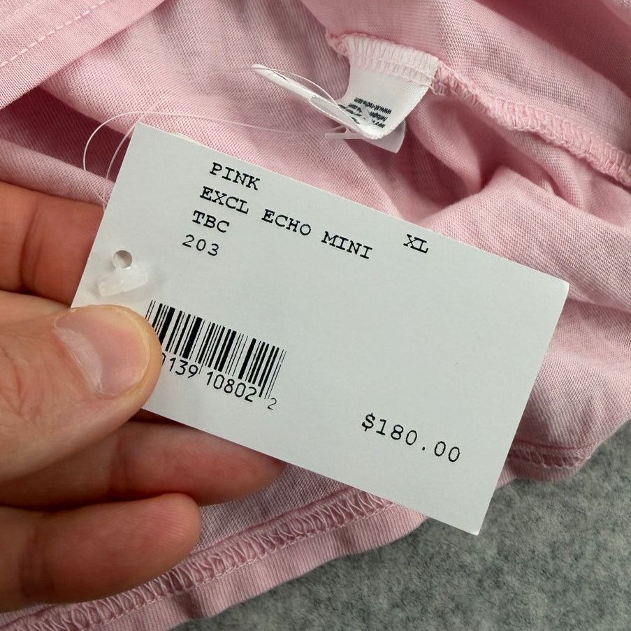 INTERMIX NWT St. Roche Echo Padded Shoulder Tee Pink Mini Dress XL Size XL / US 12-14 / IT 48-50 - 10 Thumbnail
