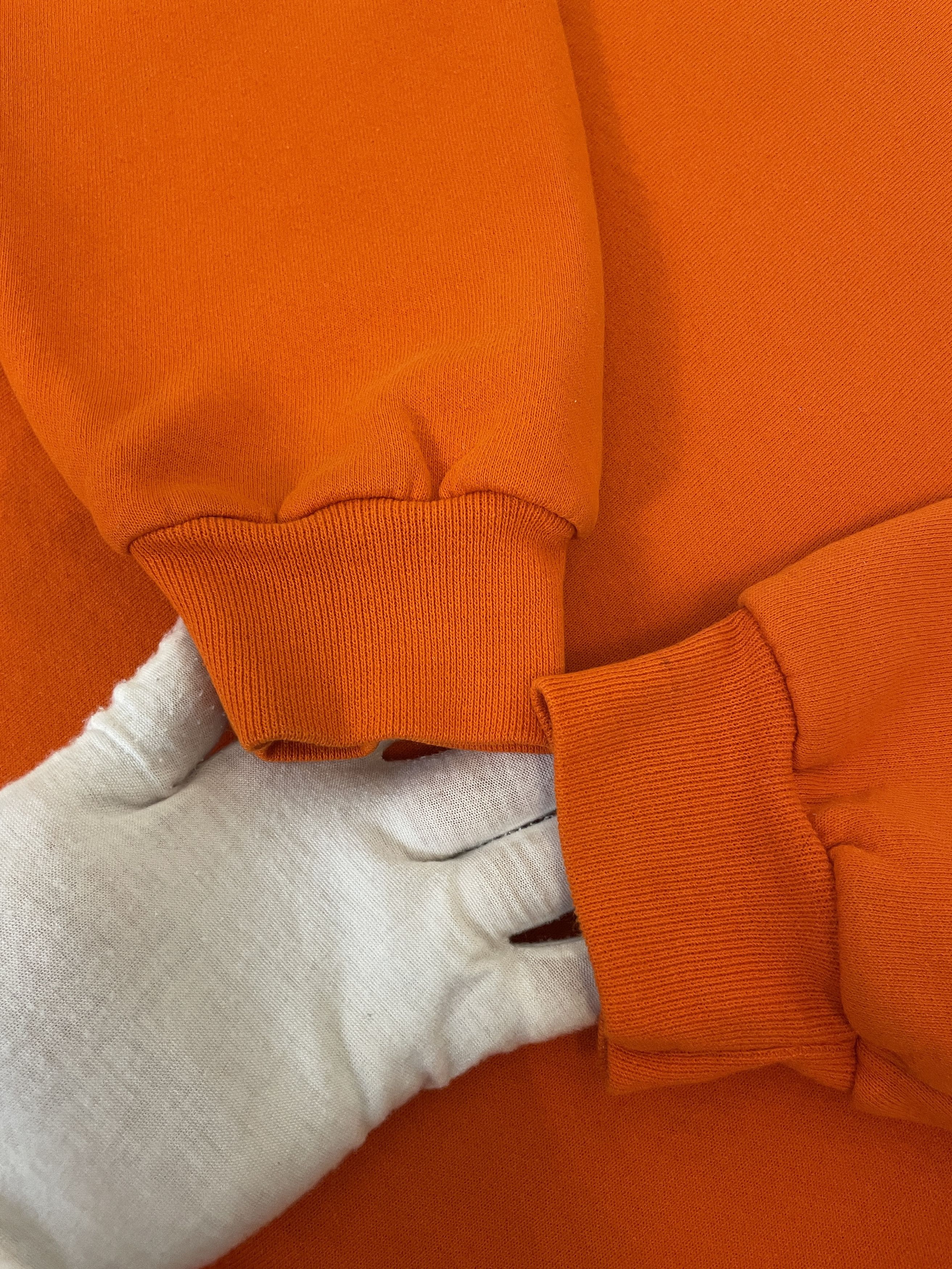 Russell Athletic Y2K Russell Athletic Blank Orange Sweatshirt Size US XXL / EU 58 / 5 - 8 Thumbnail