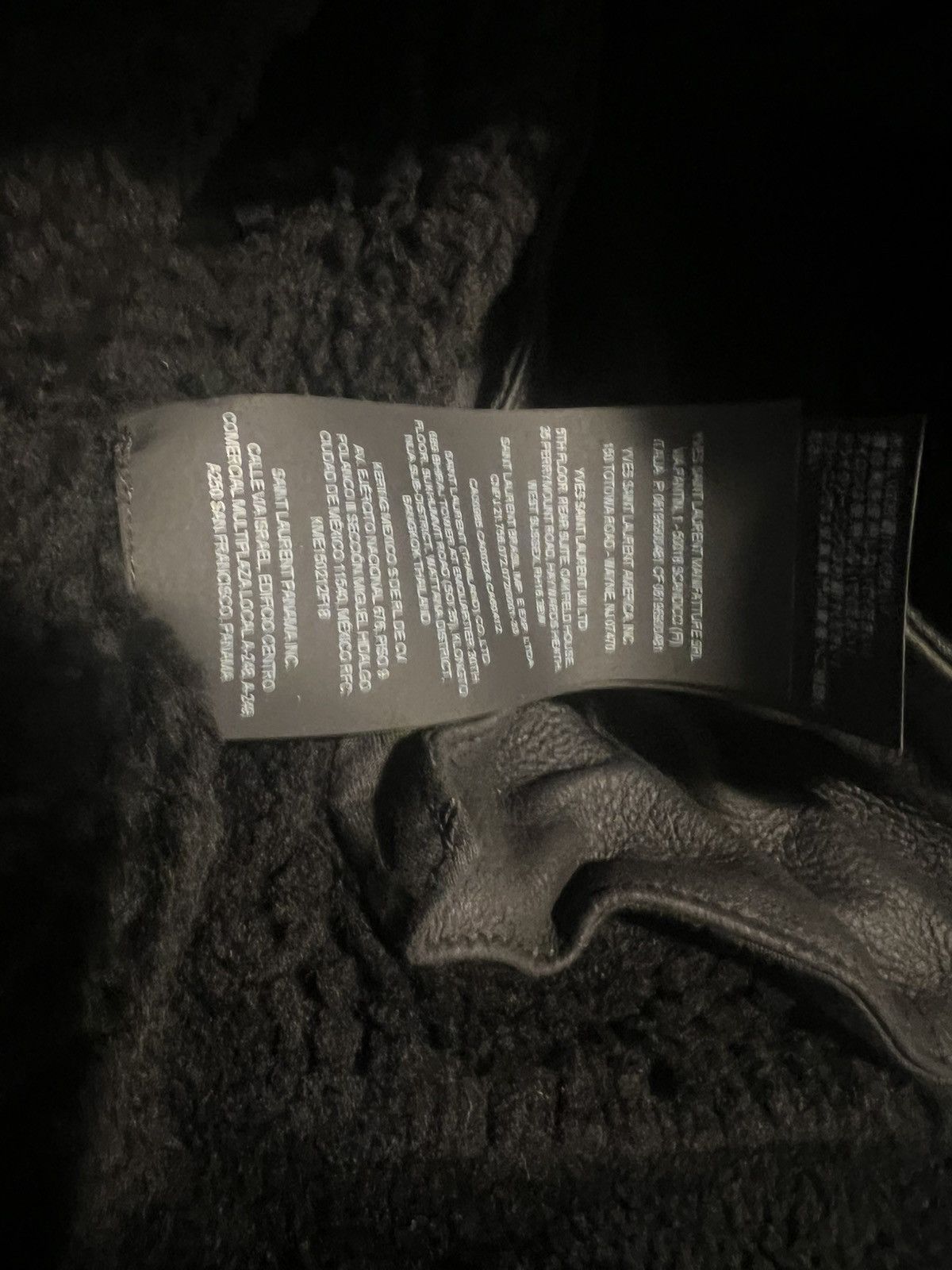 Saint Laurent Paris Saint Laurent men’s leather shearing coat. 50/40. $14000 Size US M / EU 48-50 / 2 - 9 Thumbnail