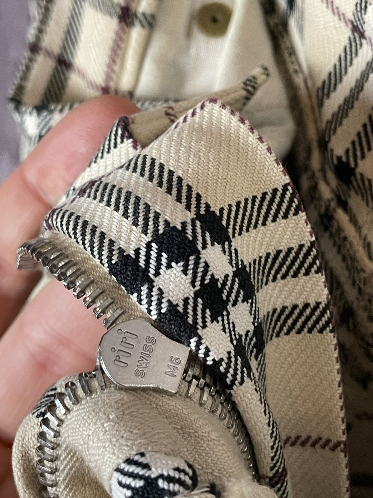 Burberry × Vintage Burberry nova check pants vintage full print Size 28" / US 6 / IT 42 - 12 Thumbnail