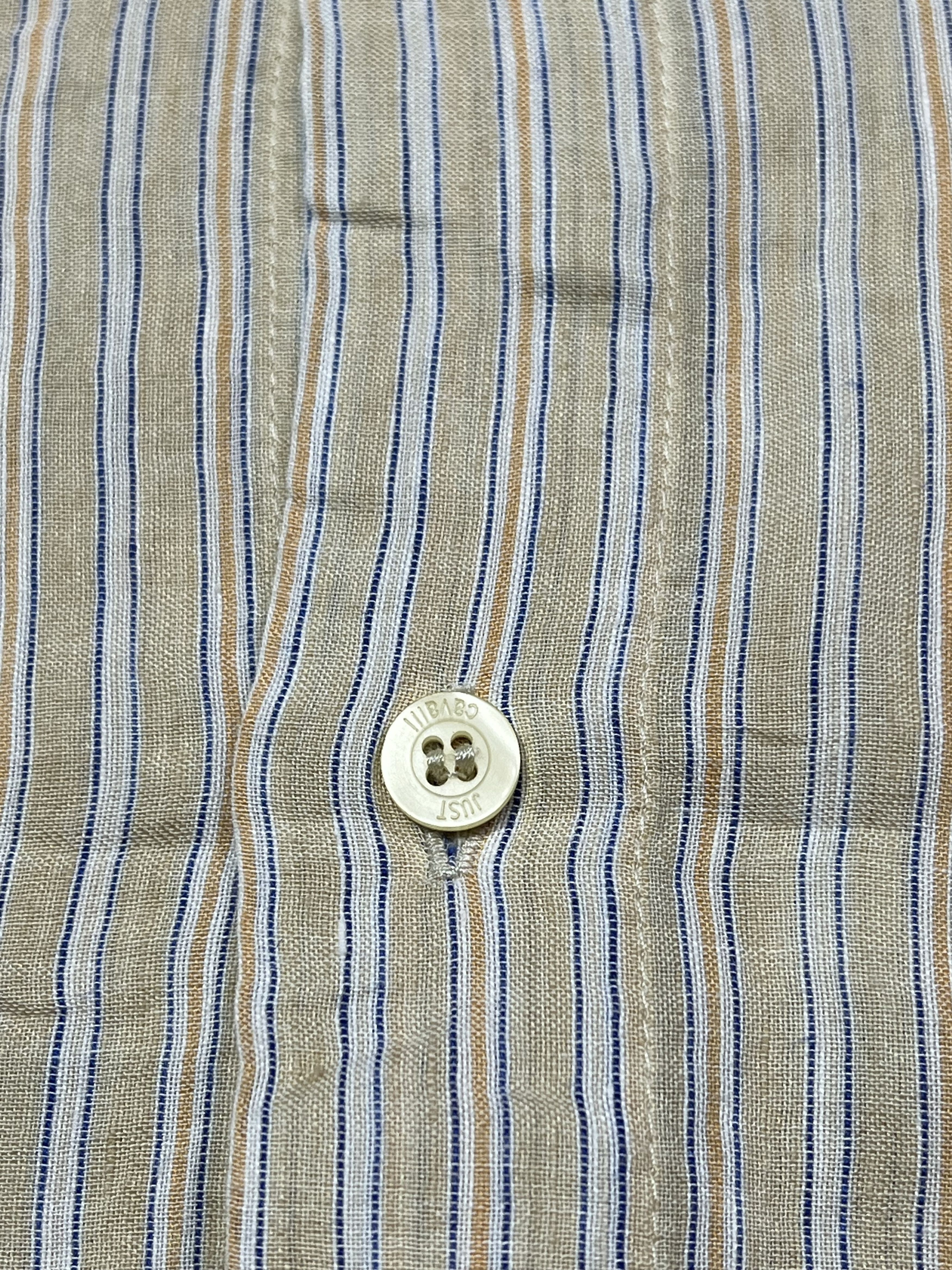 Just Cavalli 2000s Just Cavalli Guayabera Longsleeve Shirt Size US M / EU 48-50 / 2 - 10 Thumbnail