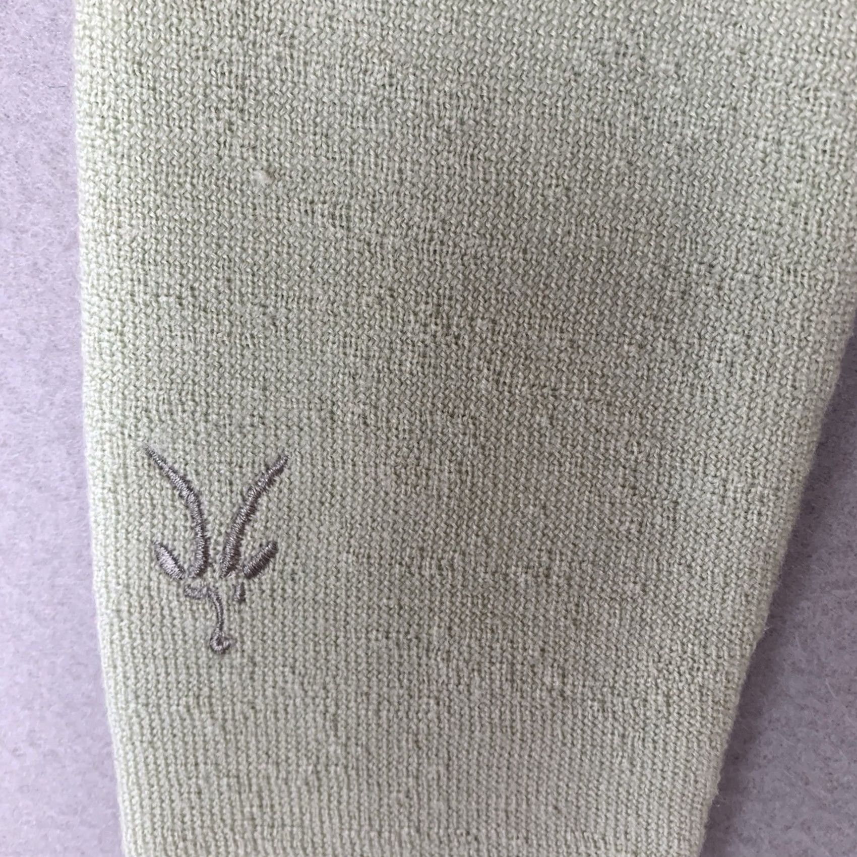 Vintage Final Answer: Ibex 1/4 Zip Sweatshirt Womens Size Medium Green Merino Wool Knit Pullover Size M / US 6-8 / IT 42-44 - 5 Thumbnail