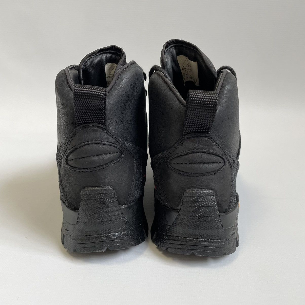 ROA Black Leather ‘Paint Splat’ Andreas Boots Size US 7 / IT 37 - 12 Thumbnail