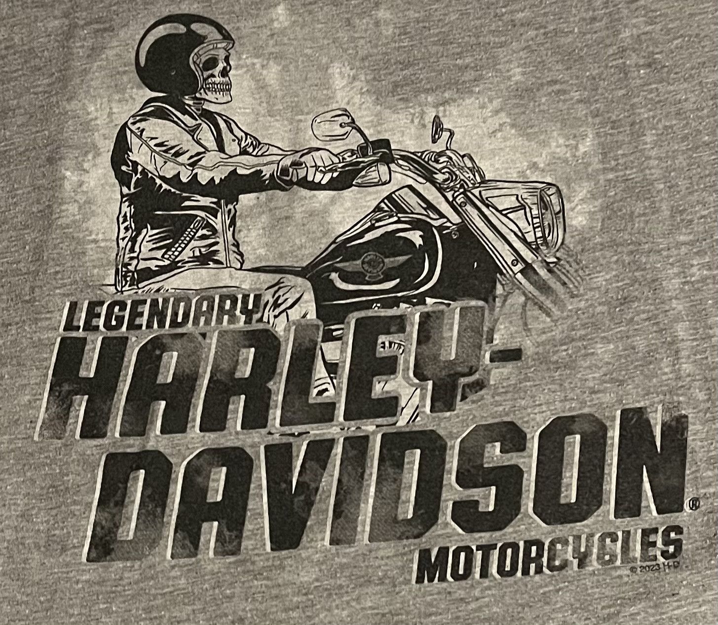 Harley Davidson Harley Davidson T-Shirt Skeleton Size US L / EU 52-54 / 3 - 3 Thumbnail