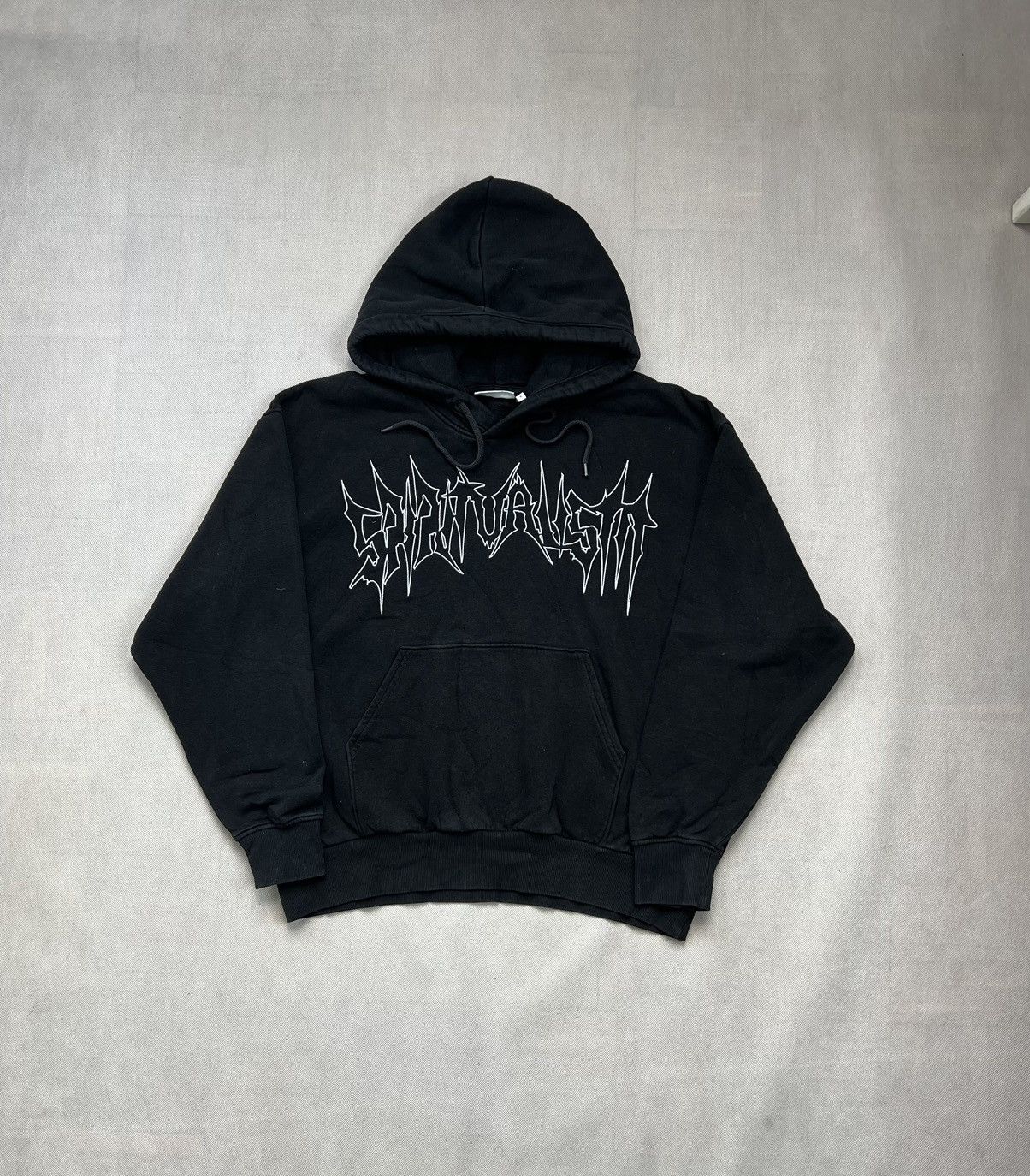 Vintage Opium Hoodie Weekend Spiritualism Y2K Black Size US M / EU 48-50 / 2 - 1 Thumbnail