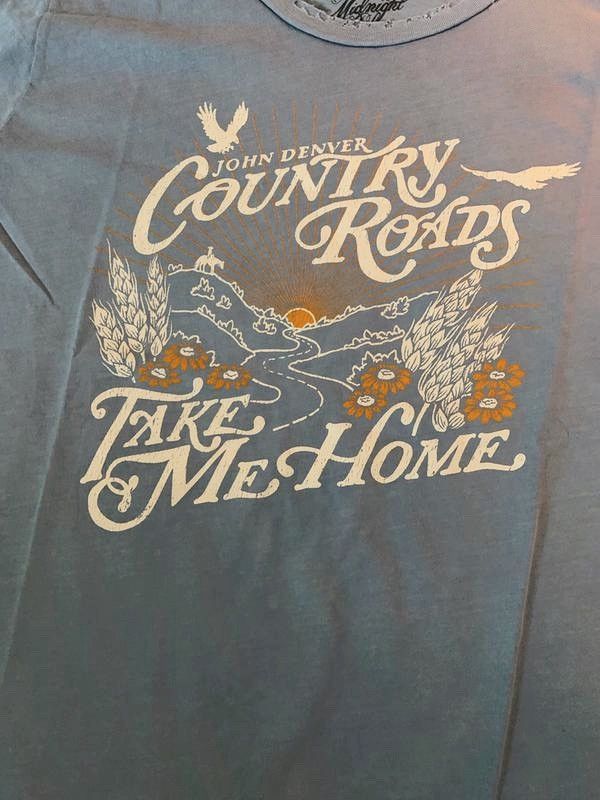 Free People Free People Country Roads tee john denver midnight rider Size M / US 6-8 / IT 42-44 - 3 Thumbnail