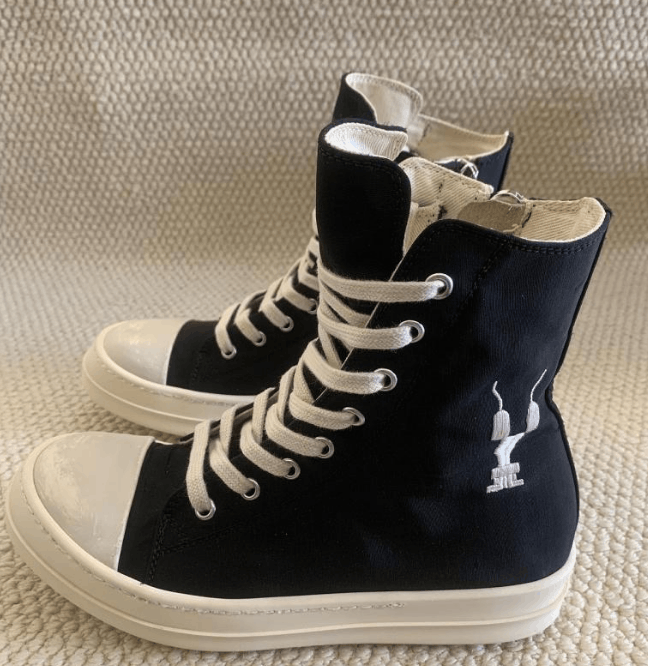 Rick Owens Rick Owens Hi-Top Sneakers Size US 5 / EU 37 - 1 Thumbnail