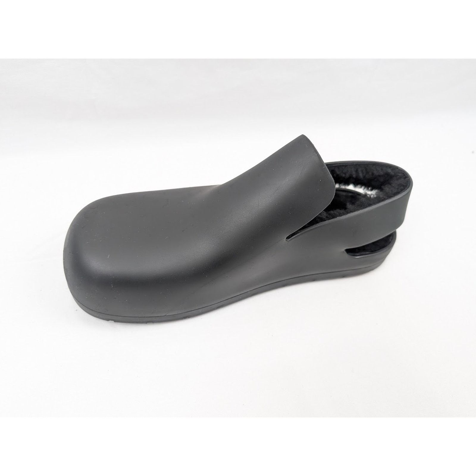 Bottega Veneta o1rshd1 Q:3/dup/ Rubber Sole shearling Puddle Sandal Black Size US 13 / EU 46 - 9 Thumbnail