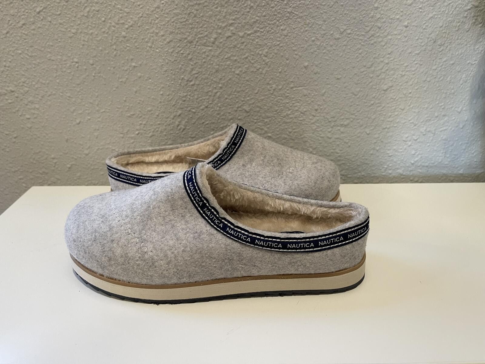 Nautica Nautica Cozy Slip-On House Slippers Size US 7 / IT 37 - 1 Thumbnail