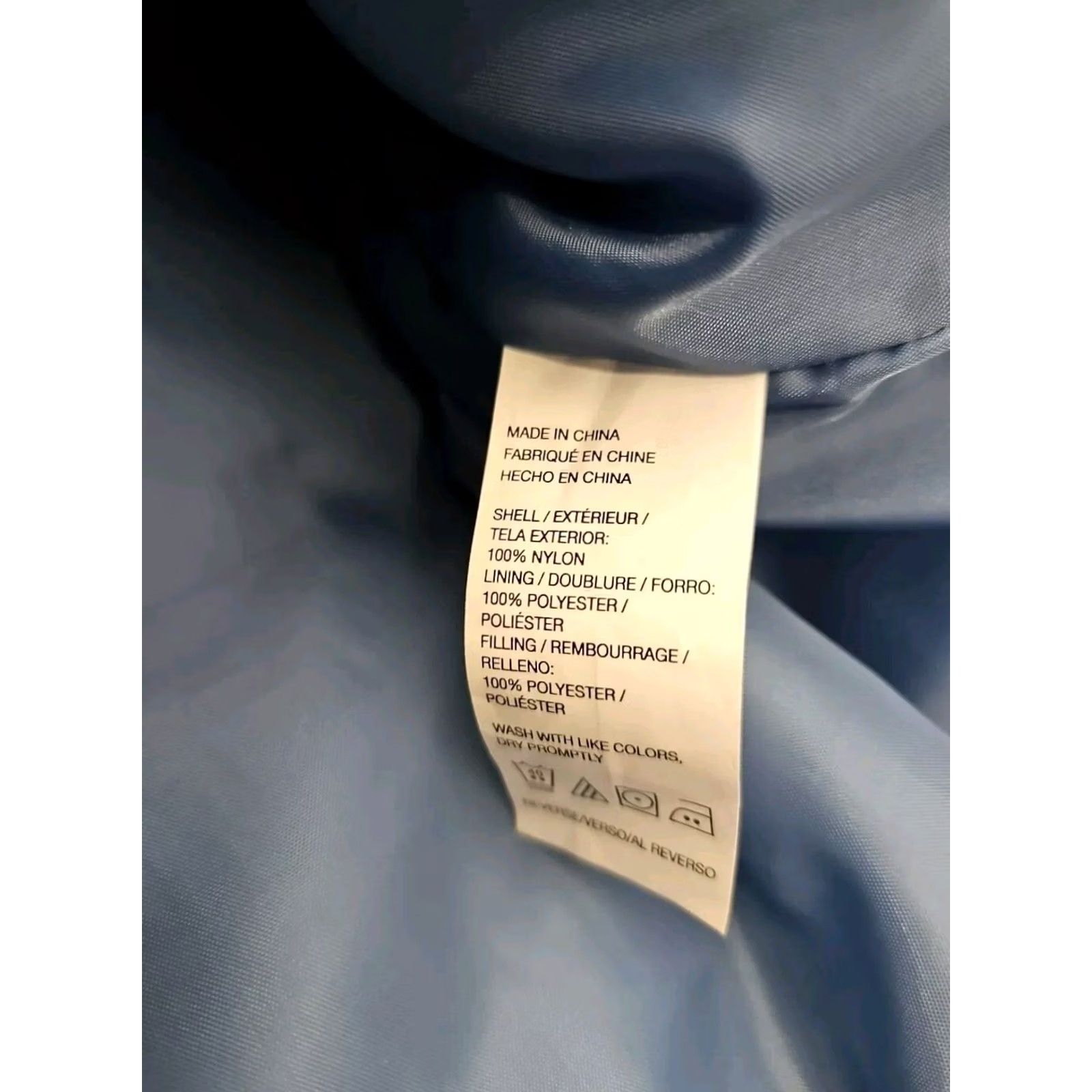 Izod IZOD Puffer Vest Mens Large Blue Winter Fleece Jacket - Durable Workwear Size 42R - 7 Thumbnail