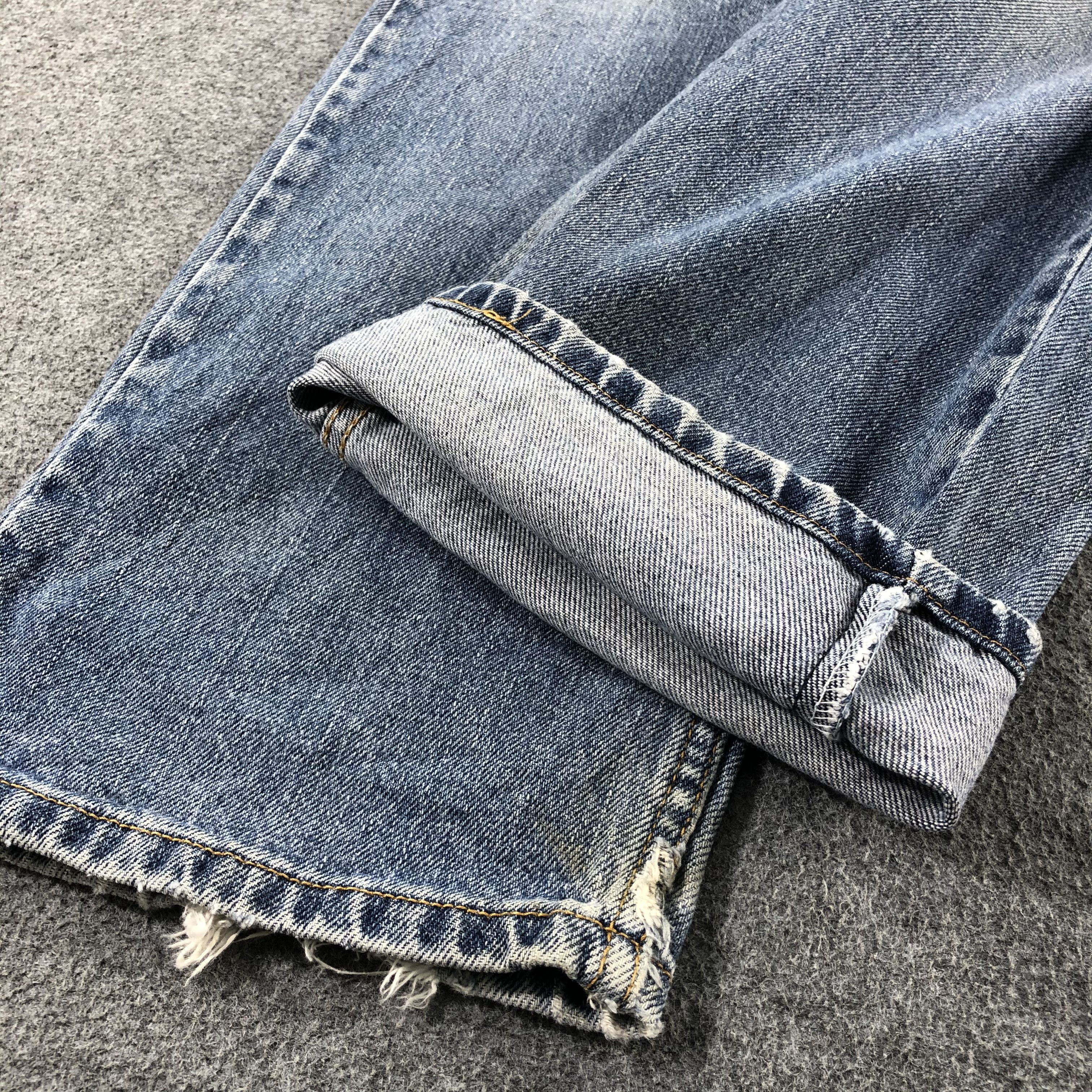 Levi's Vintage Blue Wash Levis 505 Jeans-J2505 Size US 36 / EU 52 - 7 Thumbnail