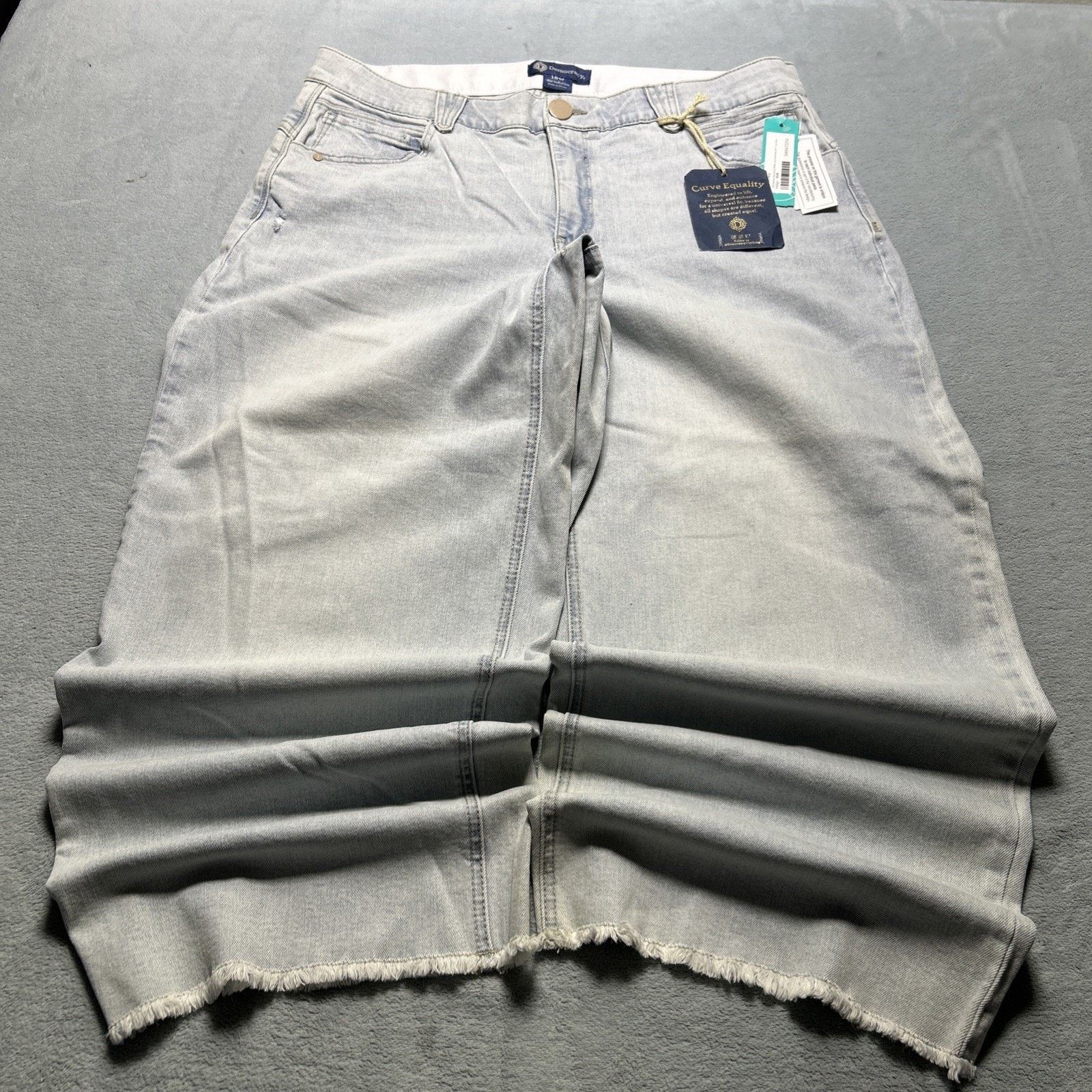 JNCO Beyond Baggy Jeans Women 16w 39x27 Raw Hem Hamilton Wide Leg Size 38" / US 16 / IT 52 - 20 Thumbnail