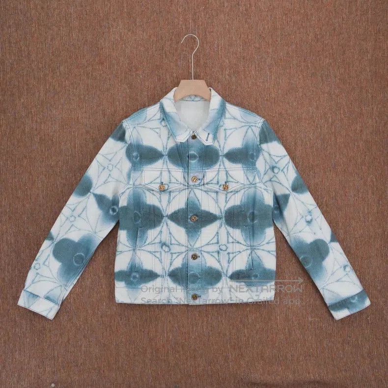 Louis Vuitton New skein dyed aged denim jacket