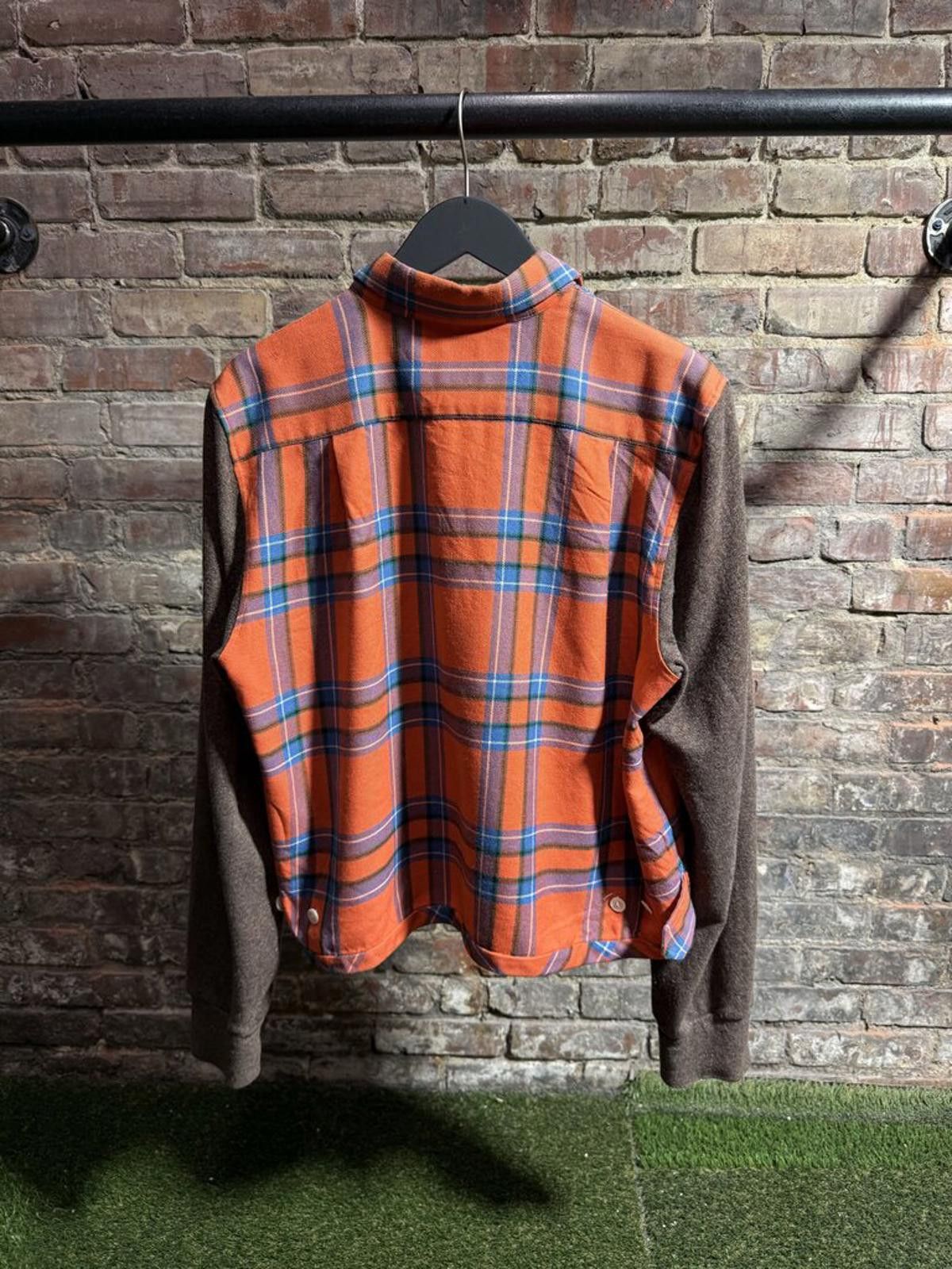 Comme des Garcons CDG Flannel Orange/Brown Sz. M Size ONE SIZE - 2 Thumbnail