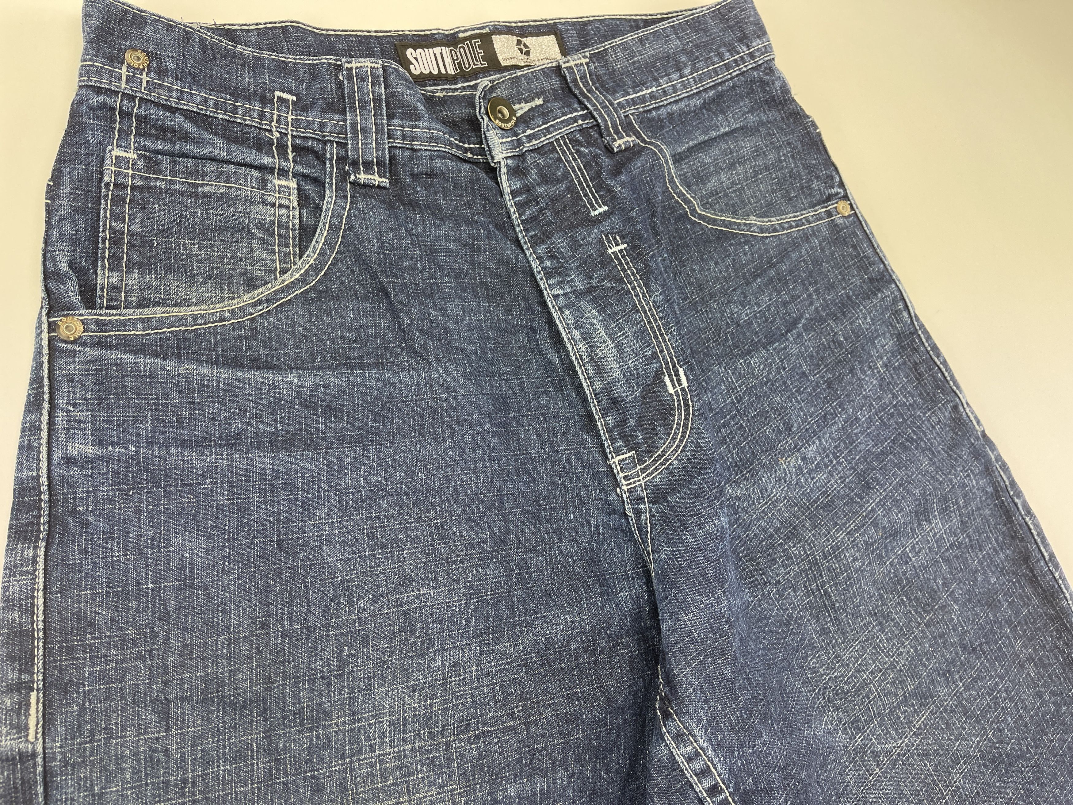 Southpole Southpole shorts, vintage hip hop baggy jeans, 90s size W 28 Size US 28 / EU 44 - 9 Thumbnail
