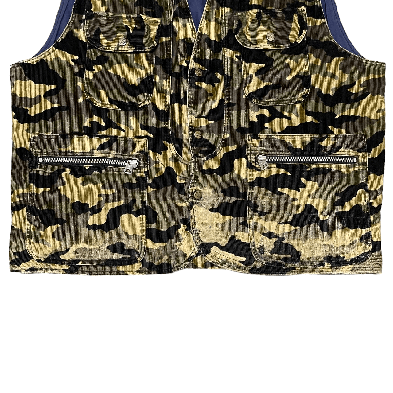 Other Vintage West Cal.45 Camo Army Vest Tactical Size US M / EU 48-50 / 2 - 3 Thumbnail