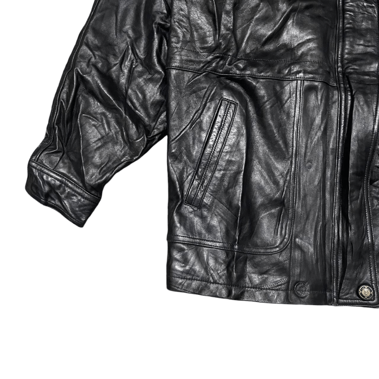 If Six Was Nine Vintage Pro Club Fur Leather Hooded Jacket lgb goa Size US L / EU 52-54 / 3 - 3 Thumbnail