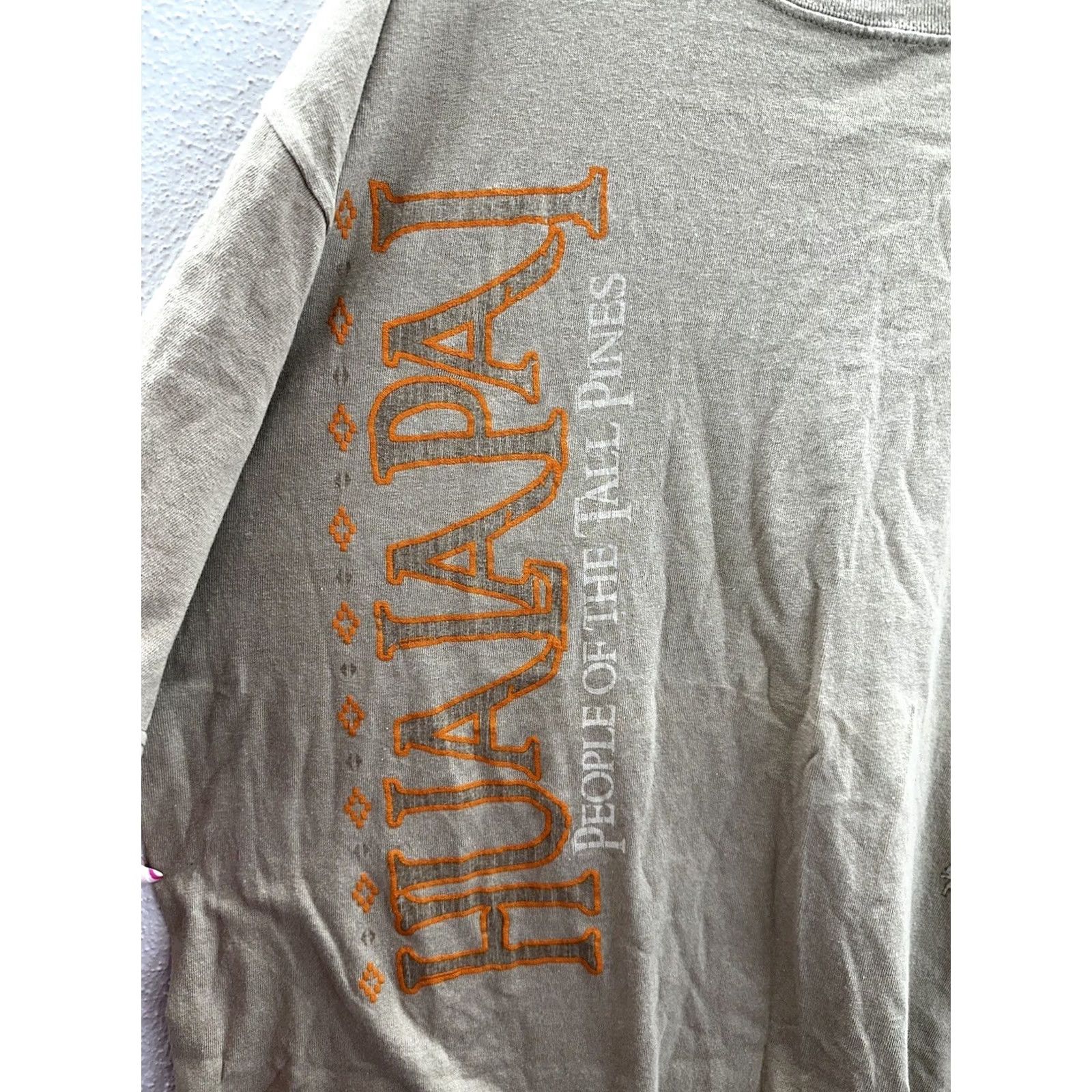 Anvil Anvil T-Shirt Brown 2X Short Sleeve Graphic Hualapai Native America Tribe Women's Plus Size Size XXL / US 16-18 / IT 52-54 - 2 Thumbnail
