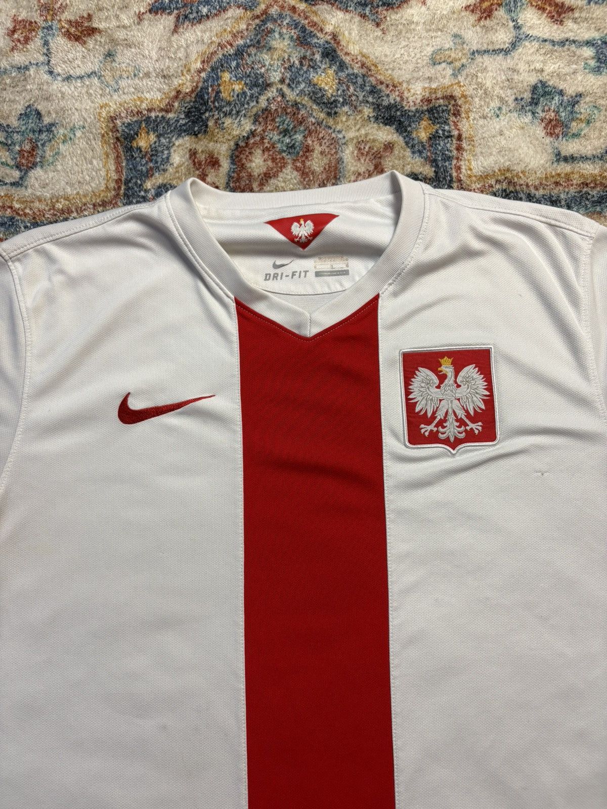Nike Nike Poland Soccer Jersey Large Size US L / EU 52-54 / 3 - 4 Thumbnail