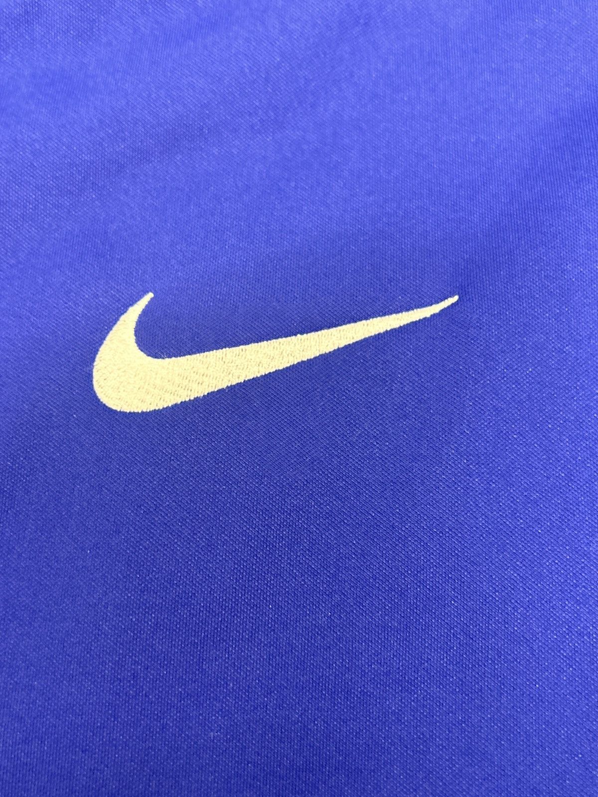 Nike 2018 Nike France Soccer Embroidered Blue Track Jacket Size US L / EU 52-54 / 3 - 5 Thumbnail