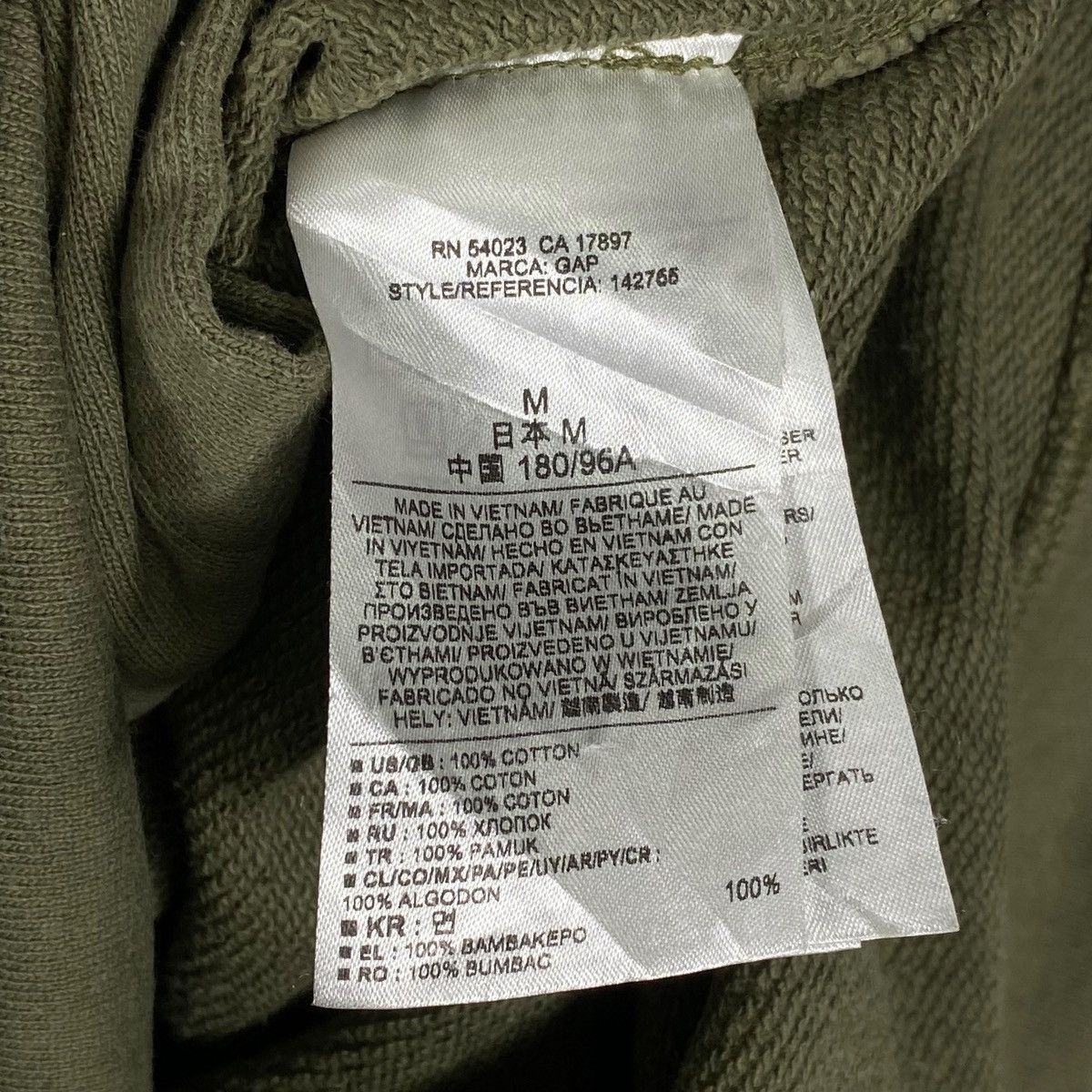 Gap × John Elliott Vintage GAP + John Elliott Sweatshirt Crewneck Green Size US M / EU 48-50 / 2 - 8 Thumbnail