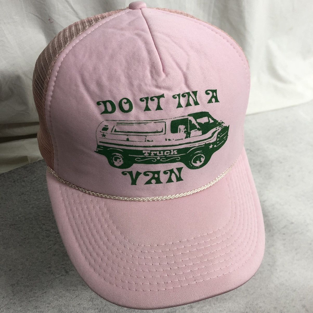 Otto Vintage Otto Trucker Hat Do It In A Van Truck Size ONE SIZE - 2 Thumbnail