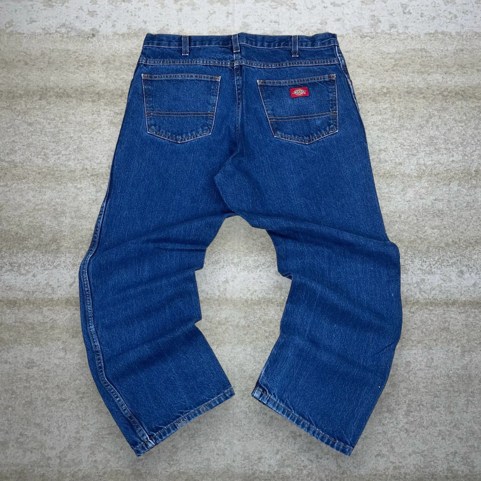 Dickies Vintage 90s Dickies Jeans 36x30 Relaxed Fit Medium Wash Size US 36 / EU 52 - 1 Thumbnail
